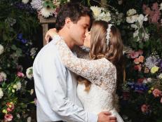 The wedding date had to be pushed forward due to the coronavirus, but the day was still filled with love.