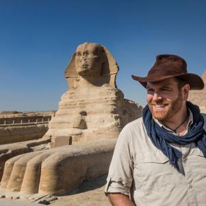 The Giza Pyramids & Sphinx, Josh Gates, Expedition Unknown
