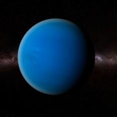 Neptune, computer artwork.