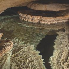 Pool at the top of Dome Pit.