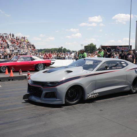 Titan racers Ryan Martin and Birdman face off.