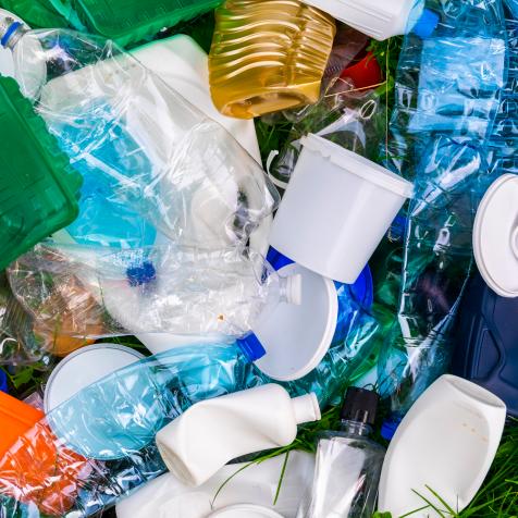 Waste recycling and environmental protection concept