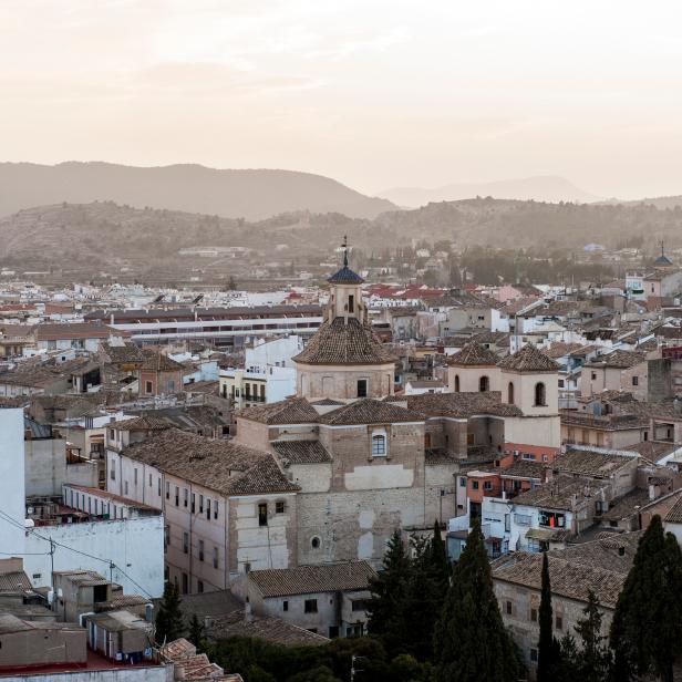 601149434 Spain, Murcia region, Caravaca de la Cruz, cityscape (Photo by: Hermes Images/AGF/Universal Images Group via Getty Images)