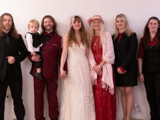 The parents of River wed Sunday in an intimate ceremony surrounded by friends and family.